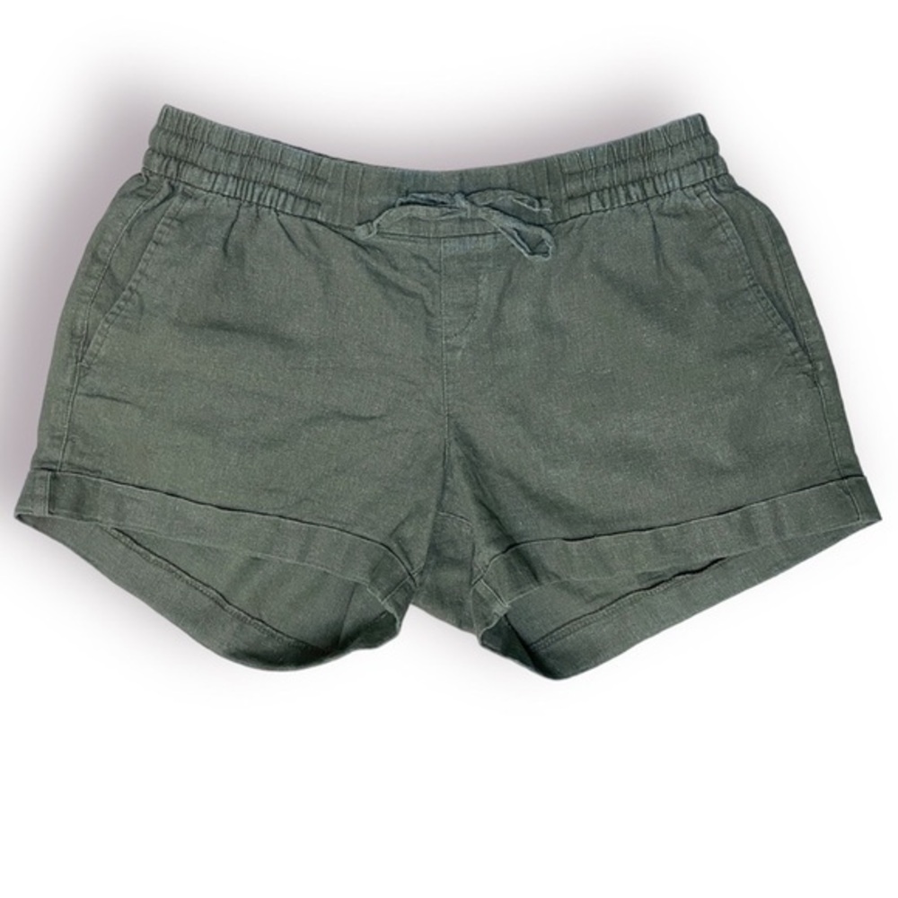 Old Navy Linen Blend Drawstring Shorts Size S